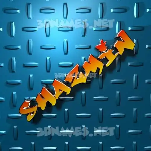 shazmin in Grid Style style - 3D name wallpaper shazmin in Grid Style style - 3D name wallpaper