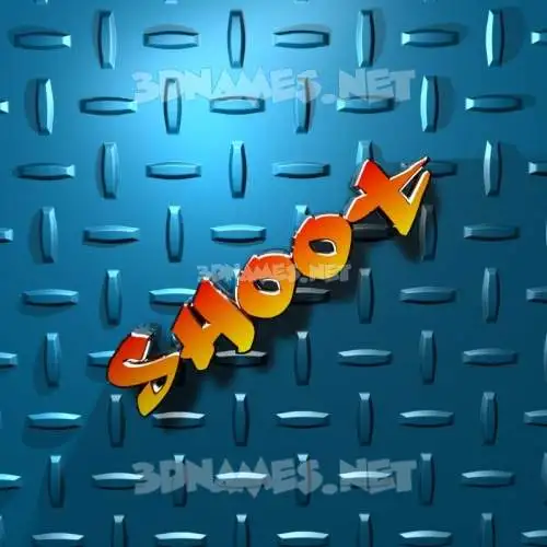 shoot in Grid Style style - 3D name wallpaper shoot in Grid Style style - 3D name wallpaper