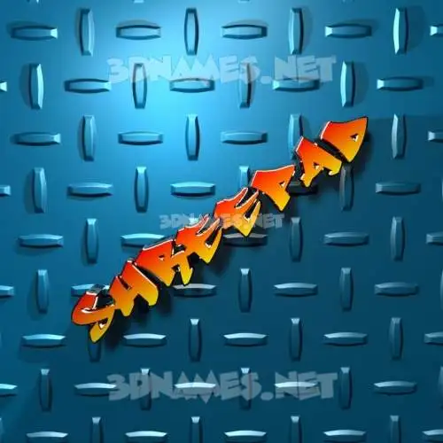 shreepad in Grid Style style - 3D name wallpaper