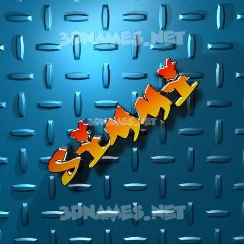 simmi in Grid Style style - 3D name wallpaper simmi in Grid Style style - 3D name wallpaper