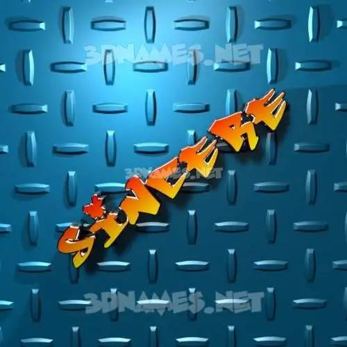 sincere in Grid Style style - 3D name wallpaper sincere in Grid Style style - 3D name wallpaper