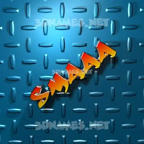 smaaa in Grid Style style - 3D name wallpaper smaaa in Grid Style style - 3D name wallpaper