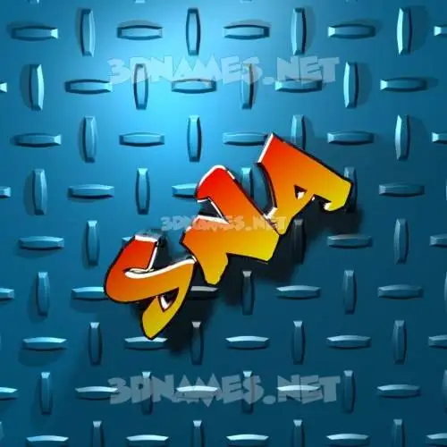 sna in Grid Style style - 3D name wallpaper sna in Grid Style style - 3D name wallpaper