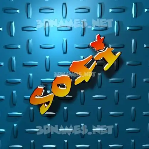 sofi in Grid Style style - 3D name wallpaper