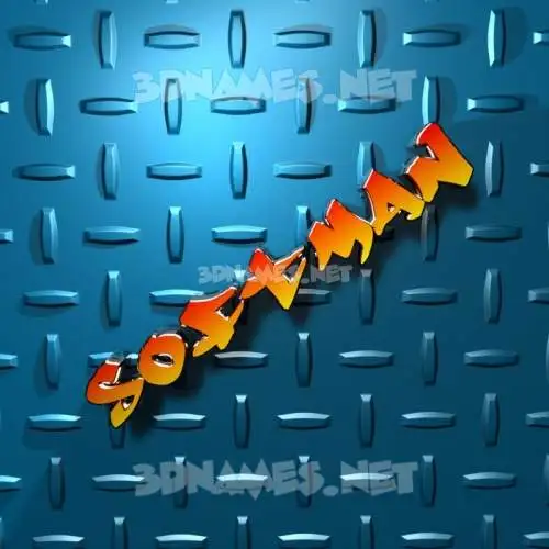 softman in Grid Style style - 3D name wallpaper softman in Grid Style style - 3D name wallpaper