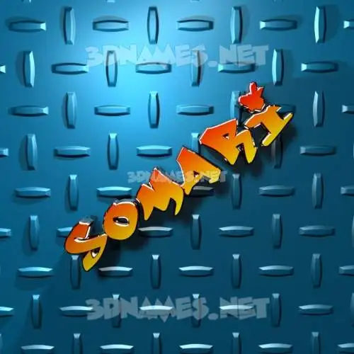 somari in Grid Style style - 3D name wallpaper