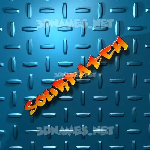sourpatch in Grid Style style - 3D name wallpaper