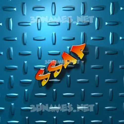 ssap in Grid Style style - 3D name wallpaper