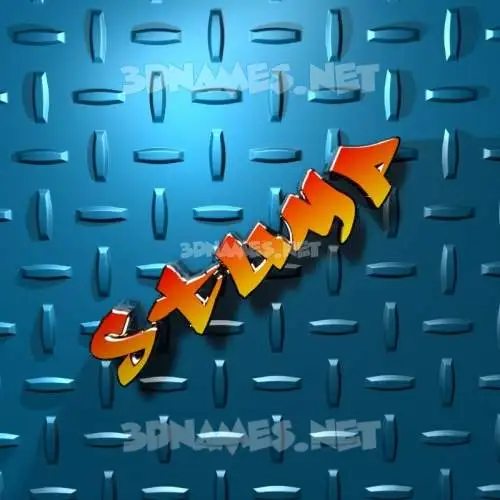 stump in Grid Style style - 3D name wallpaper stump in Grid Style style - 3D name wallpaper
