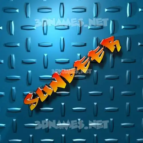 sundeer in Grid Style style - 3D name wallpaper sundeer in Grid Style style - 3D name wallpaper