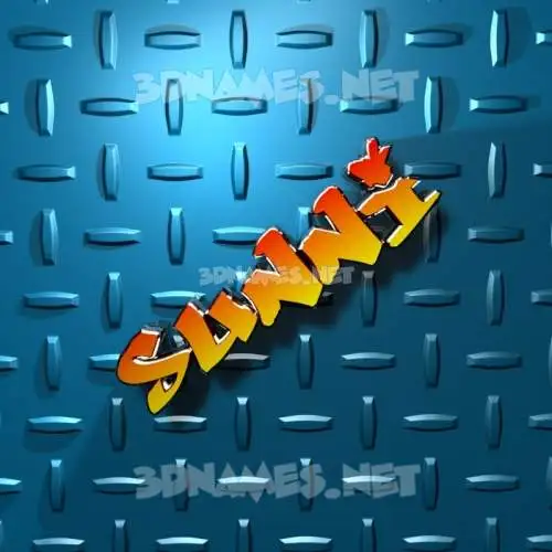 sunni in Grid Style style - 3D name wallpaper