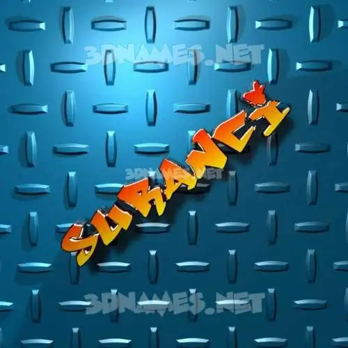 suranci in Grid Style style - 3D name wallpaper