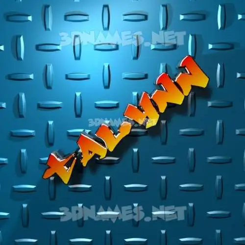 talynn in Grid Style style - 3D name wallpaper