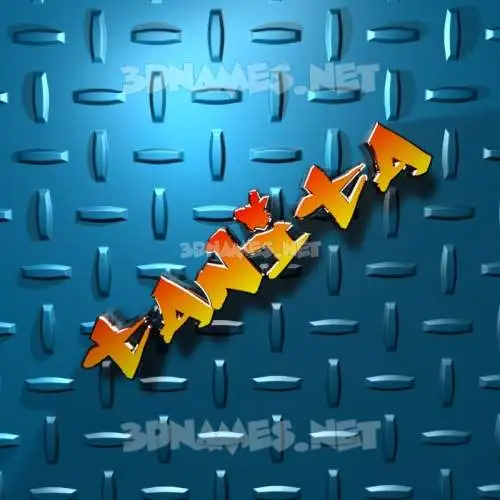 tanita in Grid Style style - 3D name wallpaper