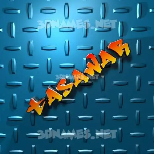tasawar in Grid Style style - 3D name wallpaper