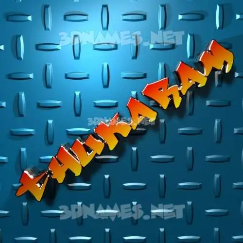 thukaram in Grid Style style - 3D name wallpaper