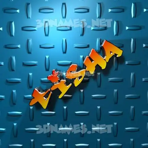tisha in Grid Style style - 3D name wallpaper tisha in Grid Style style - 3D name wallpaper