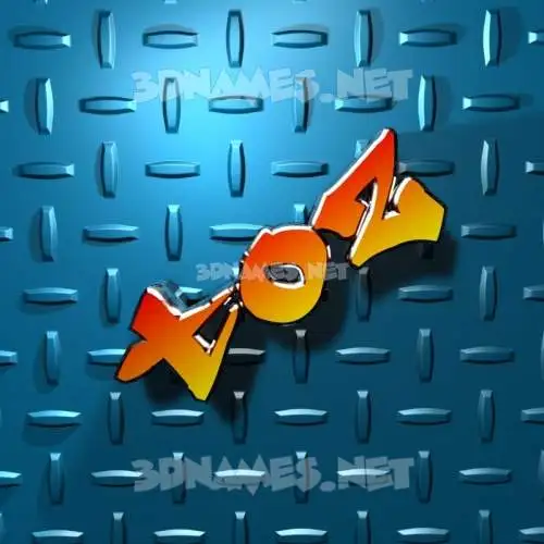 toz in Grid Style style - 3D name wallpaper toz in Grid Style style - 3D name wallpaper