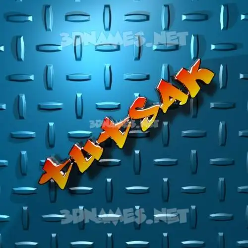 tutsak in Grid Style style - 3D name wallpaper