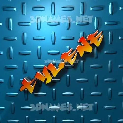 tylene in Grid Style style - 3D name wallpaper