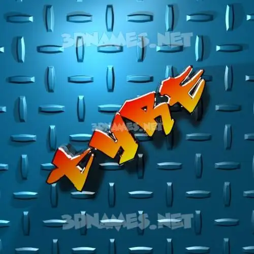 tyre in Grid Style style - 3D name wallpaper