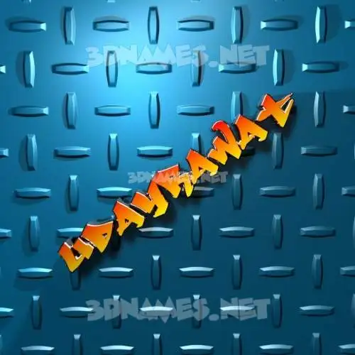 udayrawat in Grid Style style - 3D name wallpaper