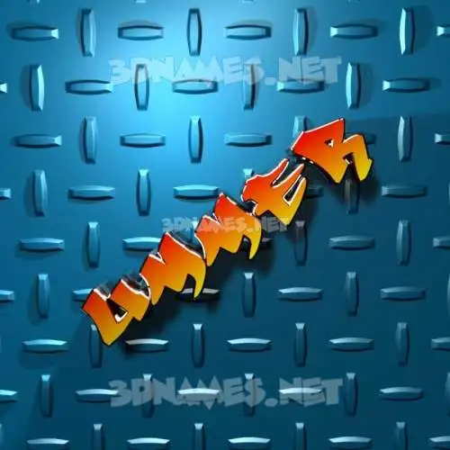 ummer in Grid Style style - 3D name wallpaper