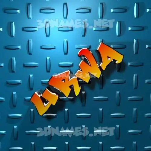 urwa in Grid Style style - 3D name wallpaper