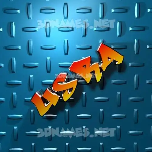 usra in Grid Style style - 3D name wallpaper usra in Grid Style style - 3D name wallpaper