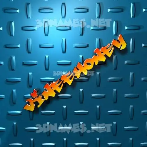 vineehoney in Grid Style style - 3D name wallpaper