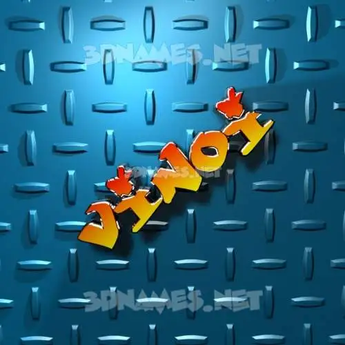 vinoi in Grid Style style - 3D name wallpaper