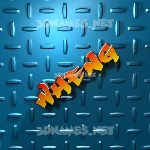 wheng in Grid Style style - 3D name wallpaper