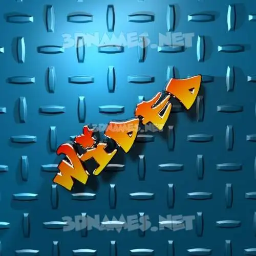 wided in Grid Style style - 3D name wallpaper wided in Grid Style style - 3D name wallpaper