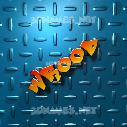 wrood in Grid Style style - 3D name wallpaper wrood in Grid Style style - 3D name wallpaper