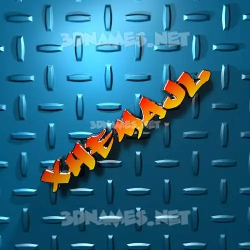 xhemajl in Grid Style style - 3D name wallpaper