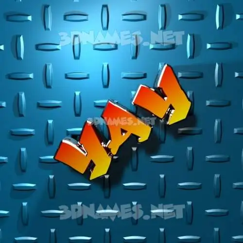 yay in Grid Style style - 3D name wallpaper yay in Grid Style style - 3D name wallpaper