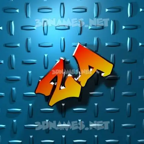 za in Grid Style style - 3D name wallpaper za in Grid Style style - 3D name wallpaper