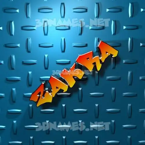 zakra in Grid Style style - 3D name wallpaper zakra in Grid Style style - 3D name wallpaper