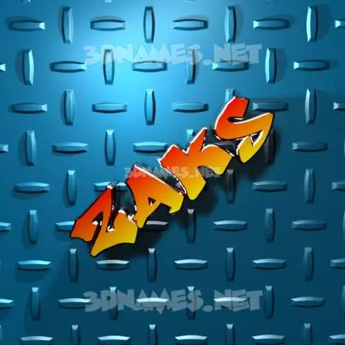 zaks in Grid Style style - 3D name wallpaper zaks in Grid Style style - 3D name wallpaper