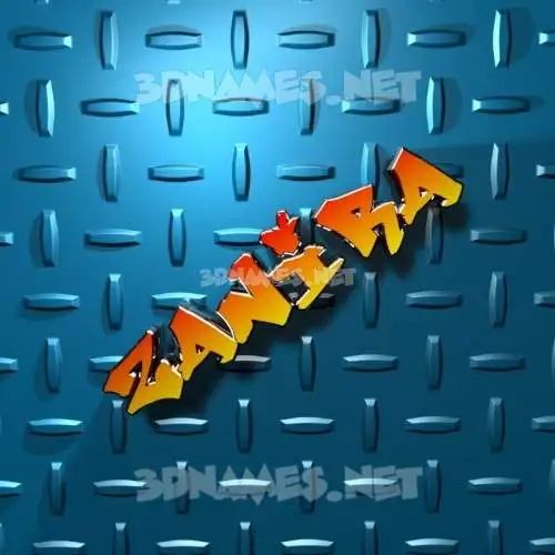zanira in Grid Style style - 3D name wallpaper zanira in Grid Style style - 3D name wallpaper