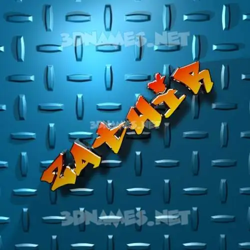 zathir in Grid Style style - 3D name wallpaper