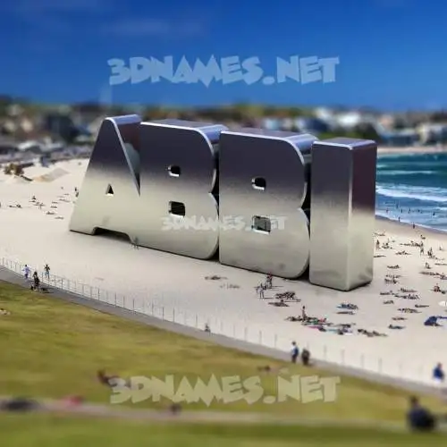 abbi in Bondi Beach style - 3D name wallpaper abbi in Bondi Beach style - 3D name wallpaper