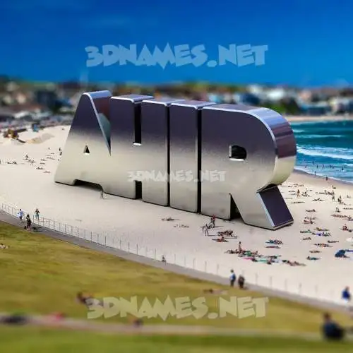 ahir in Bondi Beach style - 3D name wallpaper ahir in Bondi Beach style - 3D name wallpaper