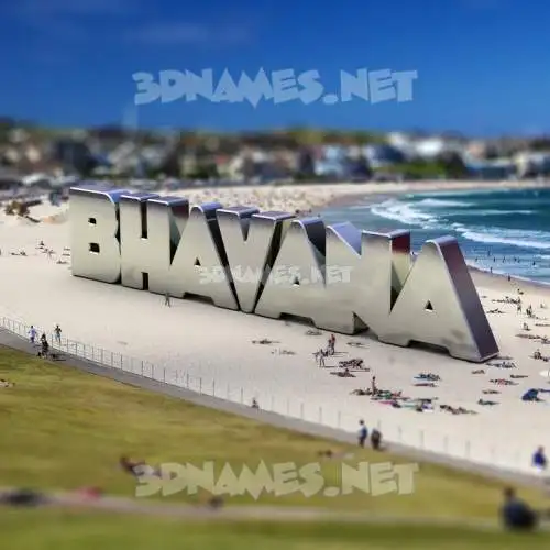 bhavana in Bondi Beach style - 3D name wallpaper bhavana in Bondi Beach style - 3D name wallpaper