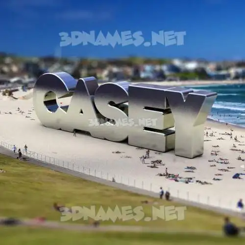 casey in Bondi Beach style - 3D name wallpaper casey in Bondi Beach style - 3D name wallpaper