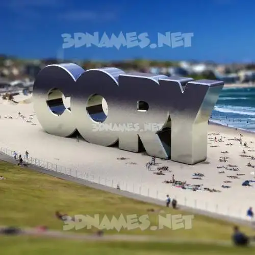 cory in Bondi Beach style - 3D name wallpaper cory in Bondi Beach style - 3D name wallpaper