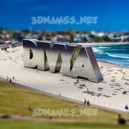 divya in Bondi Beach style - 3D name wallpaper divya in Bondi Beach style - 3D name wallpaper