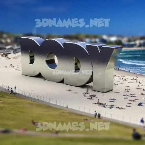 dody in Bondi Beach style - 3D name wallpaper dody in Bondi Beach style - 3D name wallpaper