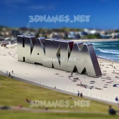 hakim in Bondi Beach style - 3D name wallpaper hakim in Bondi Beach style - 3D name wallpaper