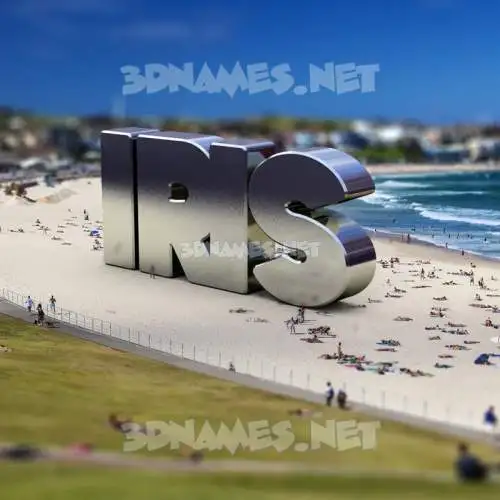 iris in Bondi Beach style - 3D name wallpaper iris in Bondi Beach style - 3D name wallpaper